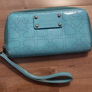 Kate Spade signature wristlet